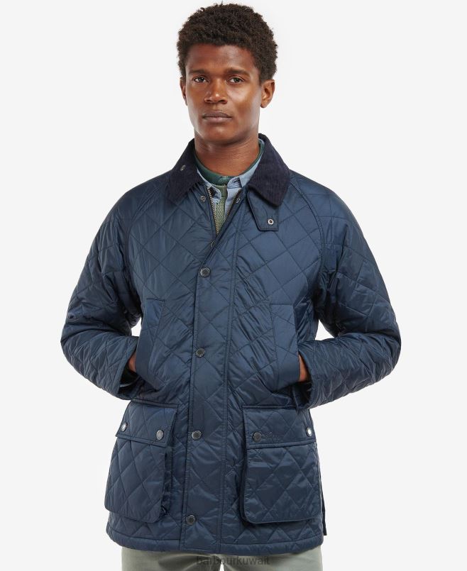 Barbour رجال جاكيت مبطن من Ashby H2VVL106 ملابس زيتون