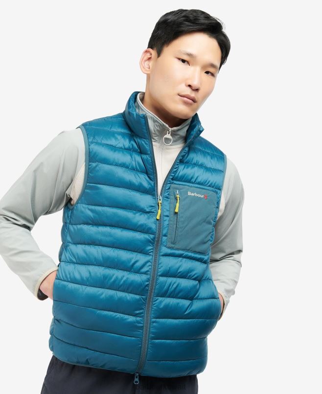 Barbour رجال جيليه Burnall H2VVL234 ملابس الكلاسيكية البحرية