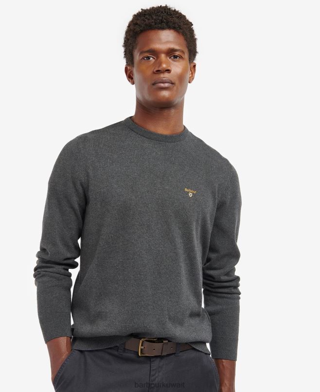 Barbour رجال عبور الطاقم العضوي H2VVL1124 ملابس القوات البحرية