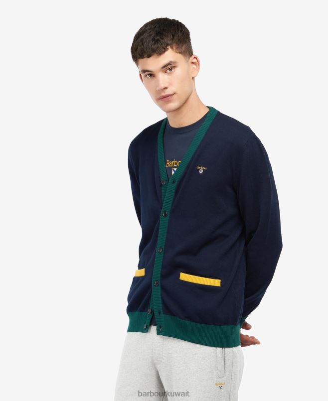 Barbour رجال كارديجان بابور شيلدونيان H2VVL1125 ملابس الكلاسيكية البحرية