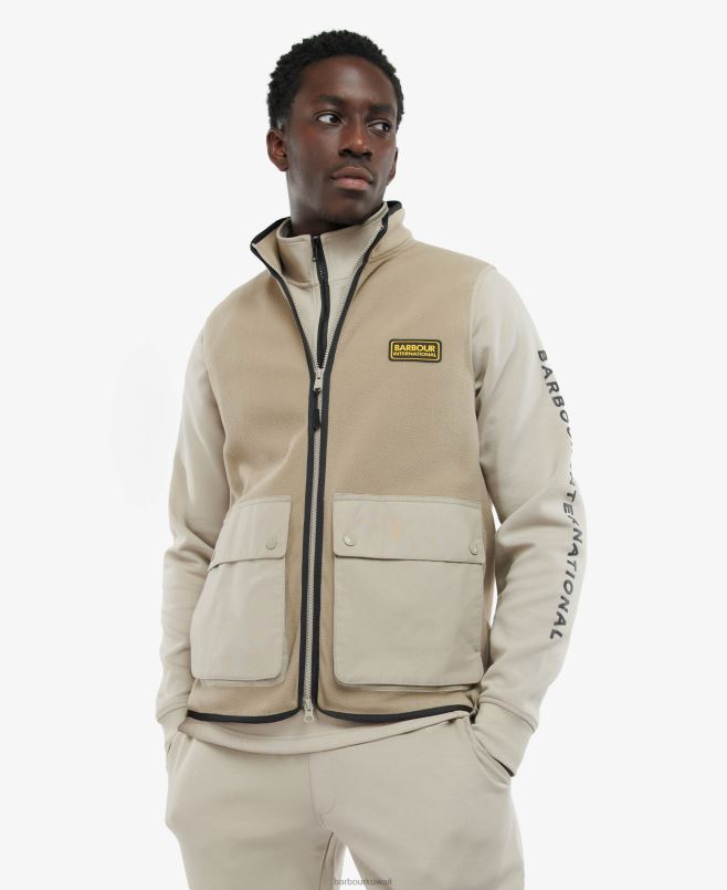 Barbour رجال جيليه صوف البلوط H2VVL1133 ملابس أسمنت