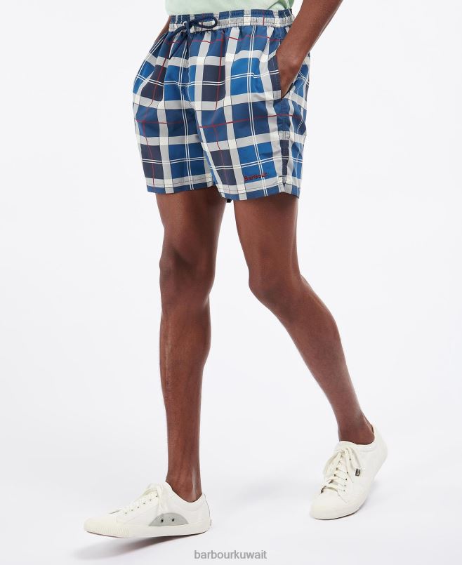 Barbour رجال شورت سباحة الترتان H2VVL1175 ملابس الصيف الترتان البحري