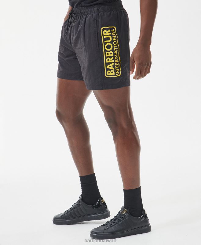Barbour رجال شورت سباحة كبير بشعار الماركة H2VVL1193 ملابس أزرق نقي