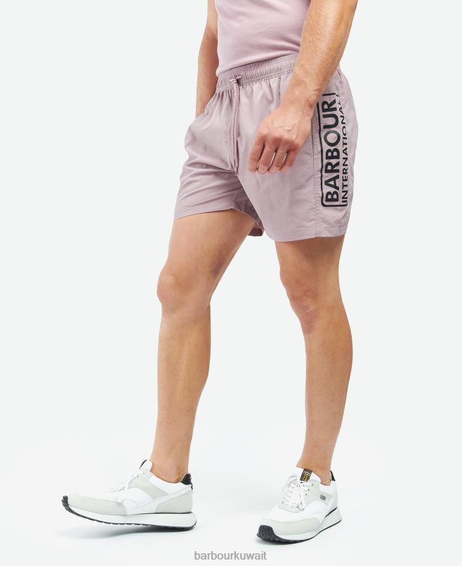 Barbour رجال شورت سباحة كبير بشعار الماركة H2VVL1203 ملابس سماء الليل