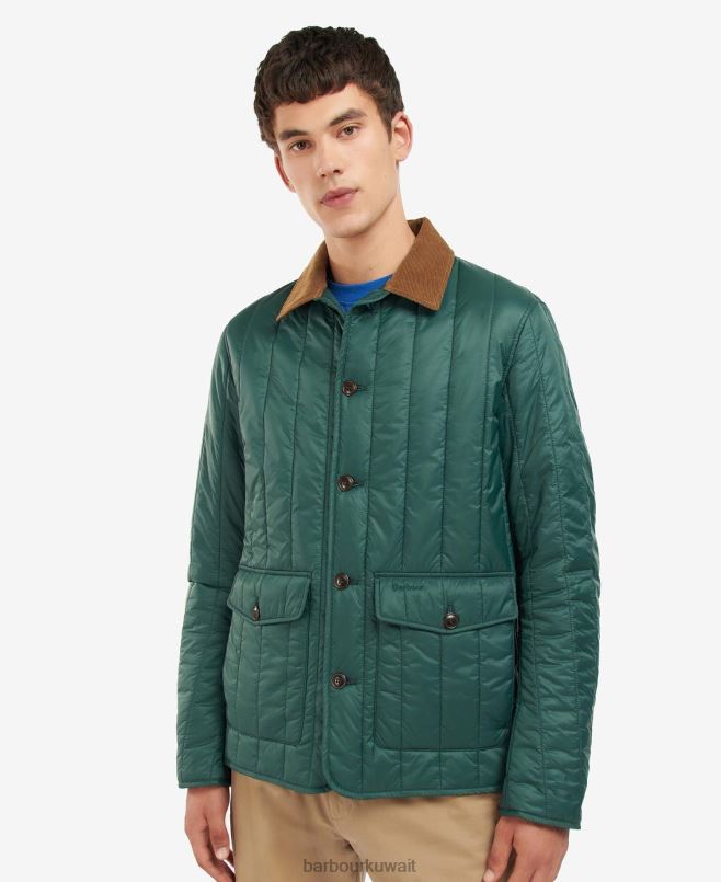 Barbour رجال جاكيت مبطن بوللي H2VVL121 ملابس الكلاسيكية البحرية