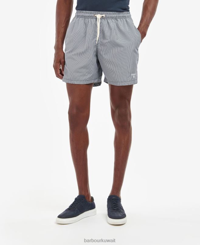 Barbour رجال شورت السباحة القماش القطني H2VVL1219 ملابس أحمر كلاسيكي