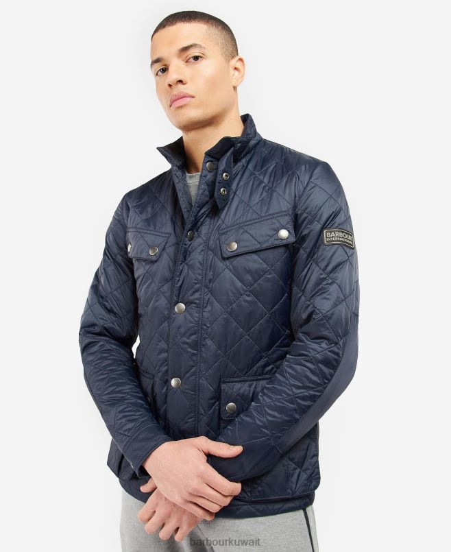 Barbour رجال جاكيت إريال مبطن H2VVL126 ملابس القوات البحرية
