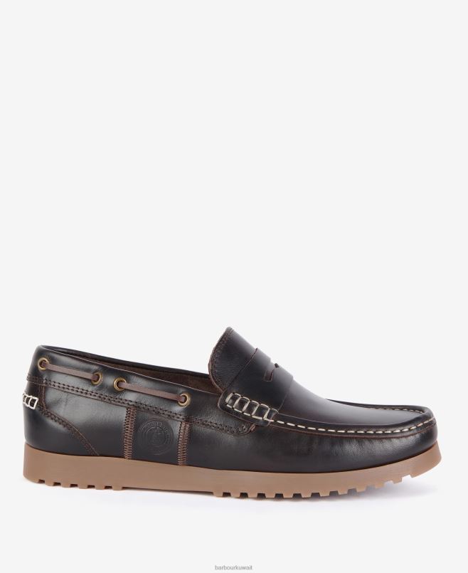 Barbour رجال أحذية قارب فيرواي H2VVL1336 الأحذية شوكو