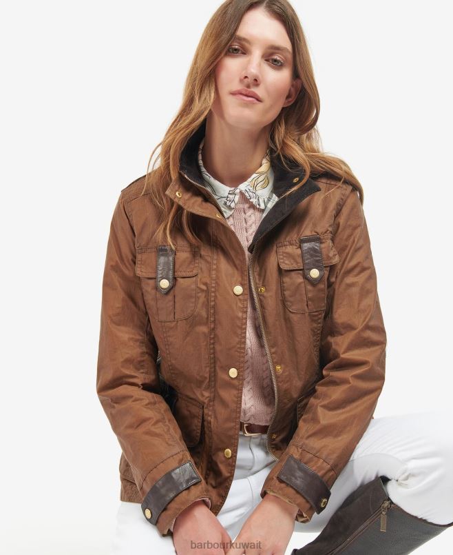 Barbour نحيف سترة مشمع ممتازة للدفاع H2VVL1377 ملابس أرشيف زيتون / عتيق