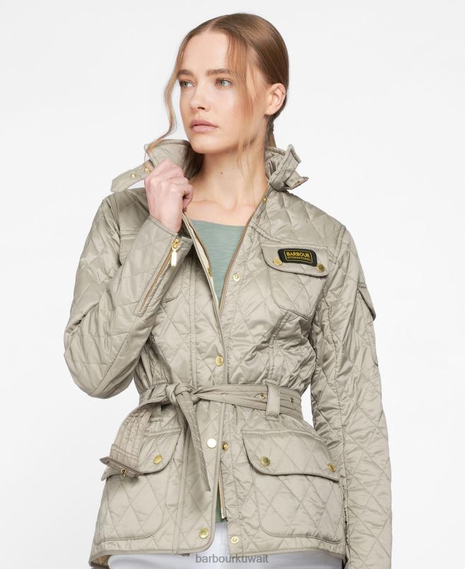Barbour نحيف جاكيت مبطن دولي H2VVL1419 ملابس أسود