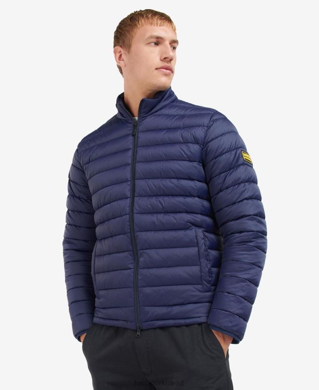 Barbour رجال سترة مبطن المكره المتسابق H2VVL151 ملابس أسود