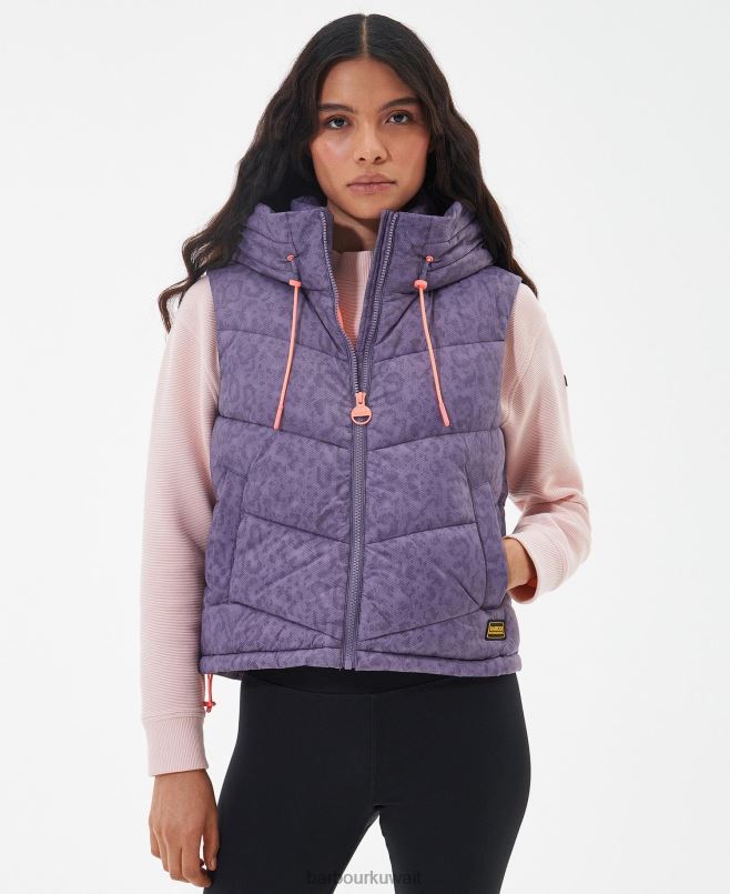 Barbour نحيف جيليه هالتون مطبوع H2VVL1569 ملابس طباعة مونسكيب