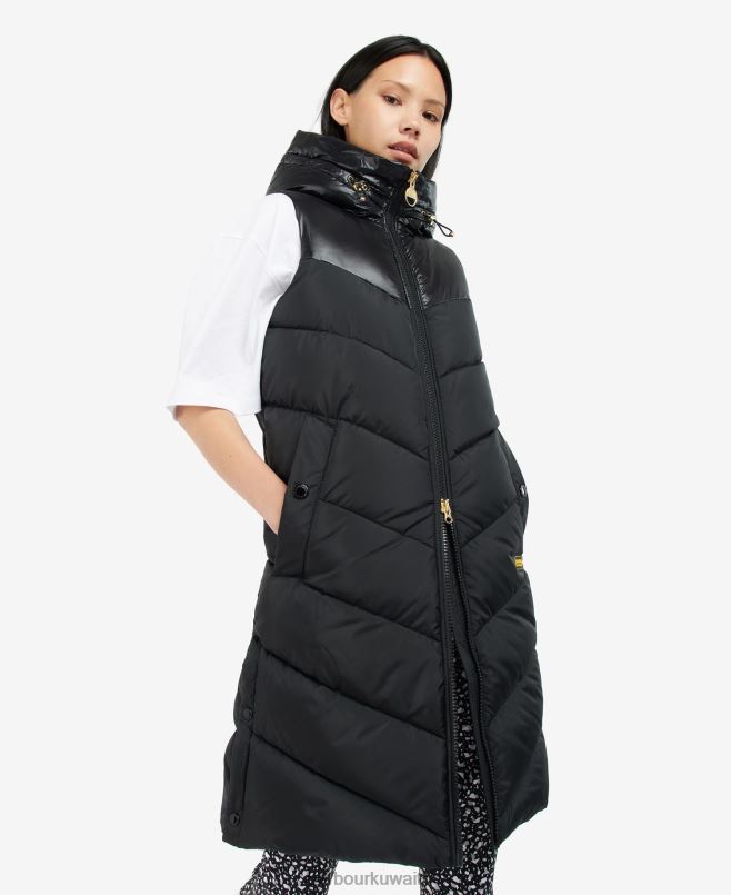 Barbour نحيف جيليه ماراثون H2VVL1584 ملابس أسود كالفحم