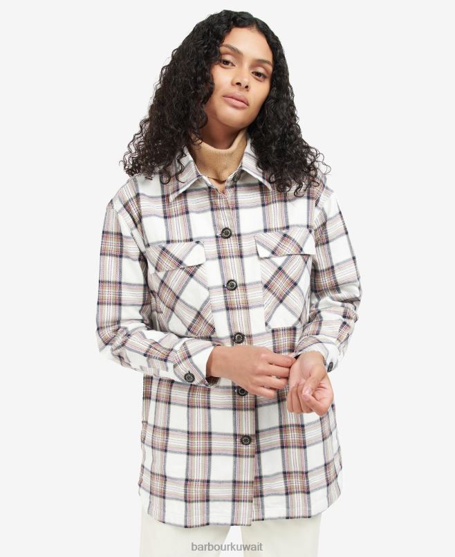 Barbour نحيف فوق المرجان H2VVL1601 ملابس سحابة / البحرية