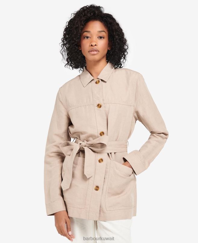 Barbour نحيف قميص غريتا H2VVL1606 ملابس خشب الزان