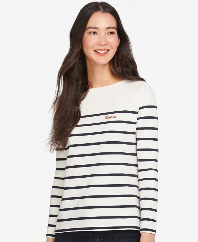 Barbour نحيف برادلي الأعلى H2VVL1677 ملابس سحابة / البحرية