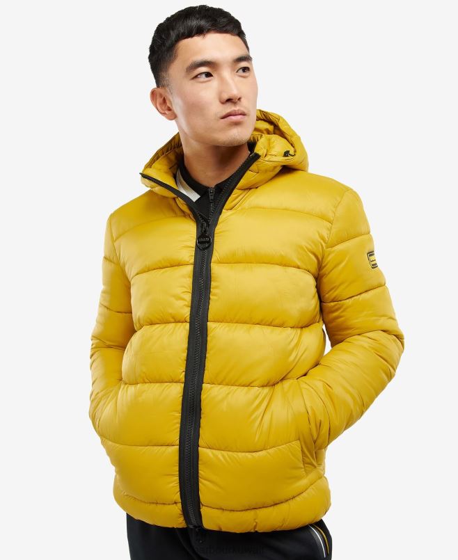 Barbour رجال سترة مبطن بوبر تراث H2VVL168 ملابس فحم