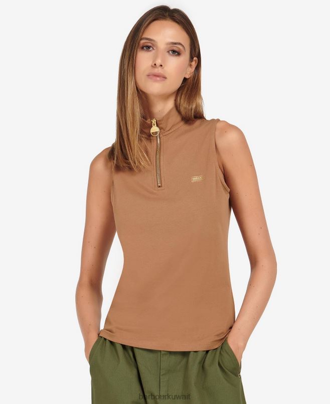 Barbour نحيف رأس كاسوكي نصف مضغوط H2VVL1702 ملابس أسود كلاسيكي