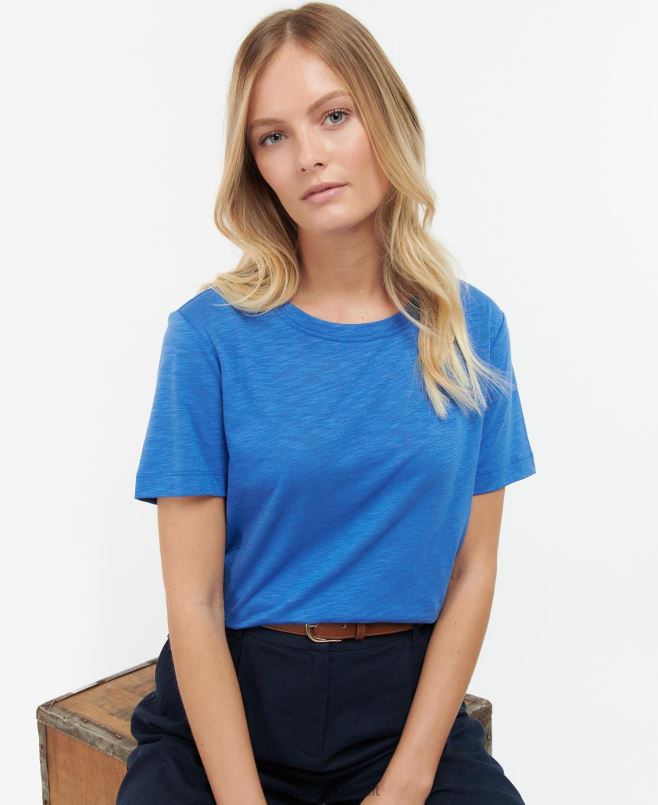 Barbour نحيف دارلا الأعلى H2VVL1756 ملابس الجريس عشبة نباتية