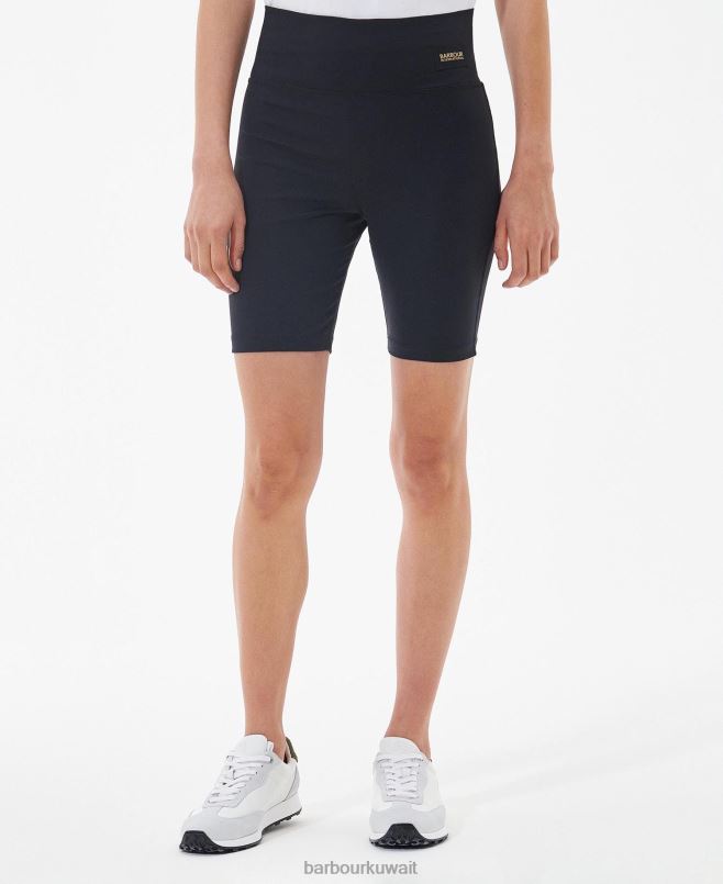 Barbour نحيف شورت هالتون H2VVL1790 ملابس أسود كلاسيكي