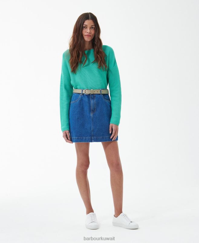 Barbour نحيف تنورة شوك H2VVL1844 ملابس غسيل أصيل