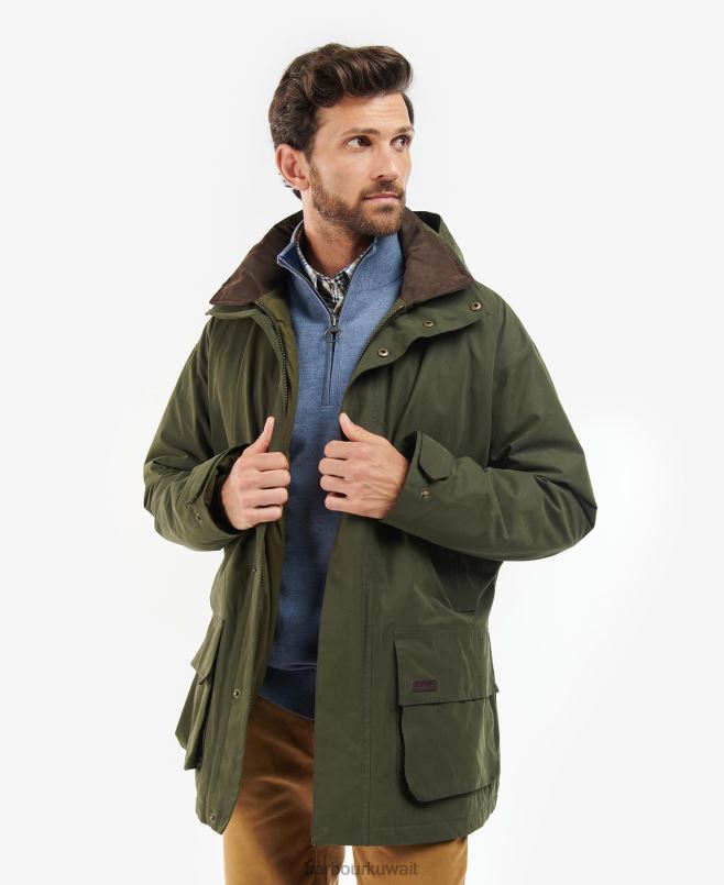 Barbour رجال سترة منارة H2VVL187 ملابس زيتون