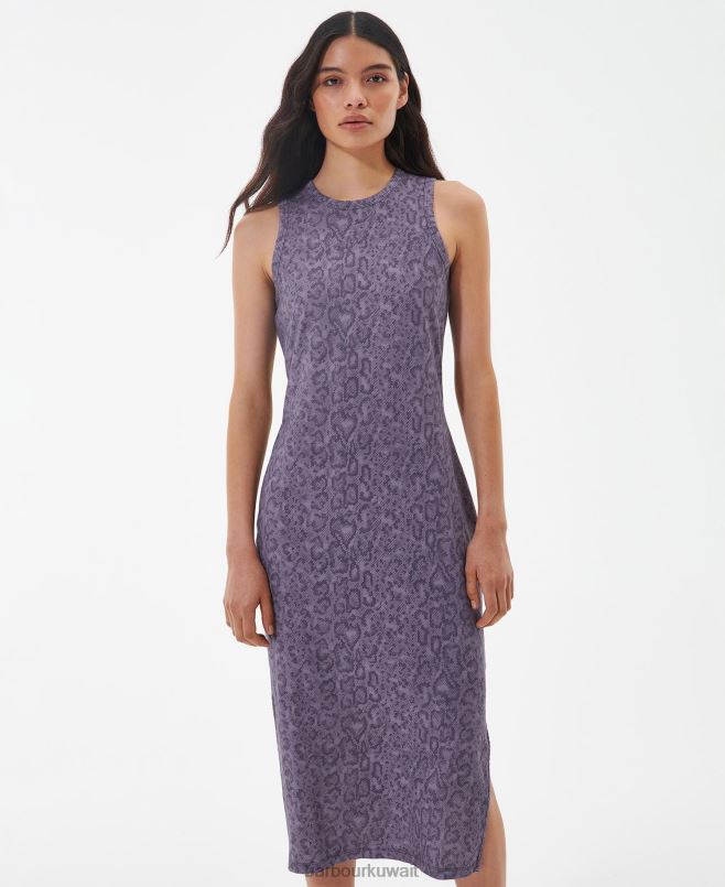 Barbour نحيف فستان ساندرسون ميدي H2VVL1871 ملابس كلاسيك متعدد