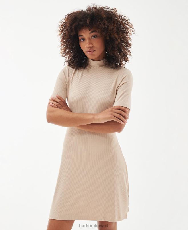 Barbour نحيف فستان أندرسون H2VVL1887 ملابس أسود كلاسيكي