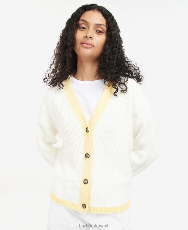 Barbour نحيف كارديجان ماسكيا H2VVL1941 ملابس بيج فاتح