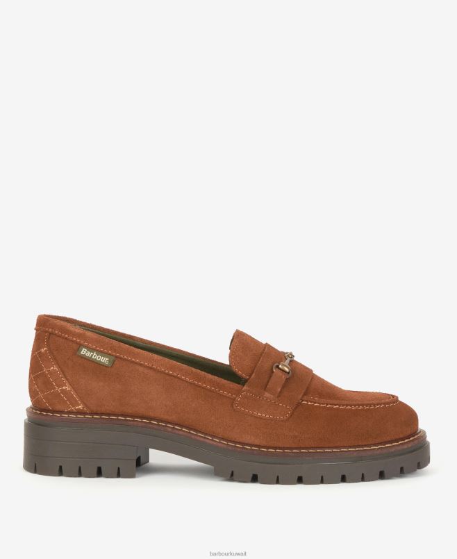 Barbour نحيف متعطل بروك هورسبيت H2VVL2140 الأحذية كونياك