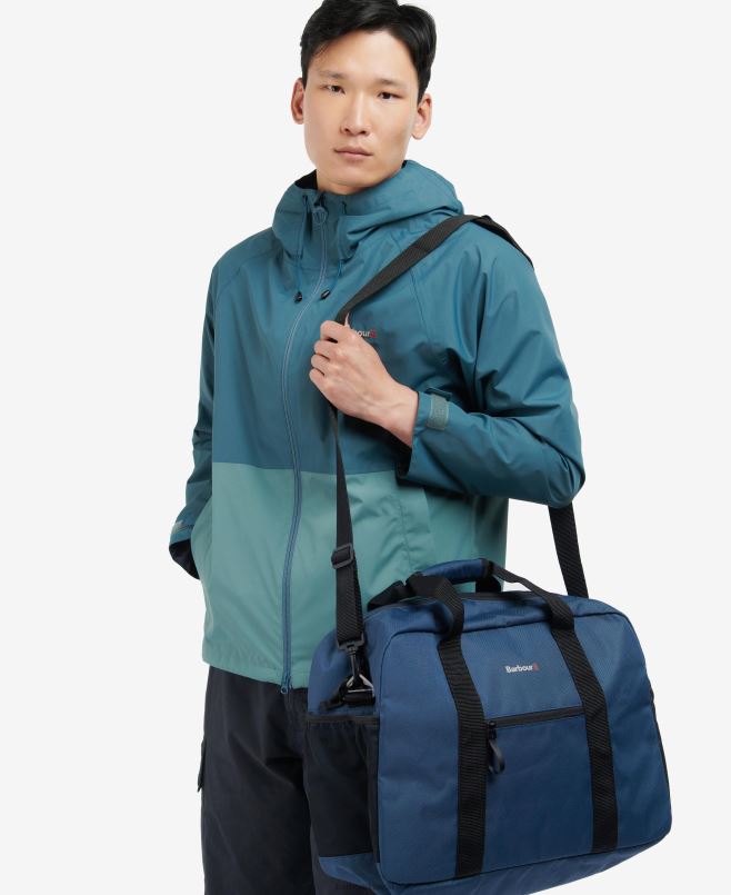 Barbour رجال أروين كانفاس هولدال H2VVL2203 مُكَمِّلات زيتون / أسود