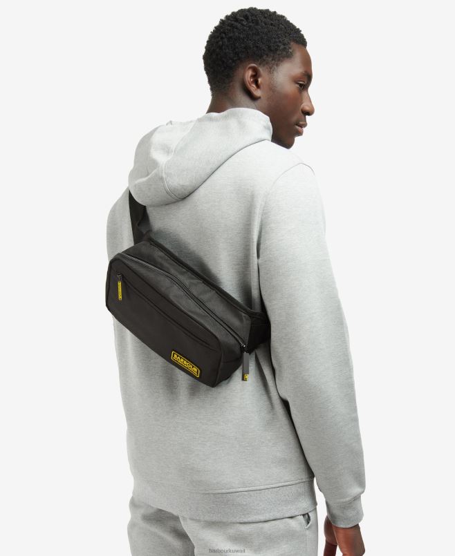 Barbour رجال حقيبة كروس متسابق H2VVL2213 مُكَمِّلات أسود كلاسيكي