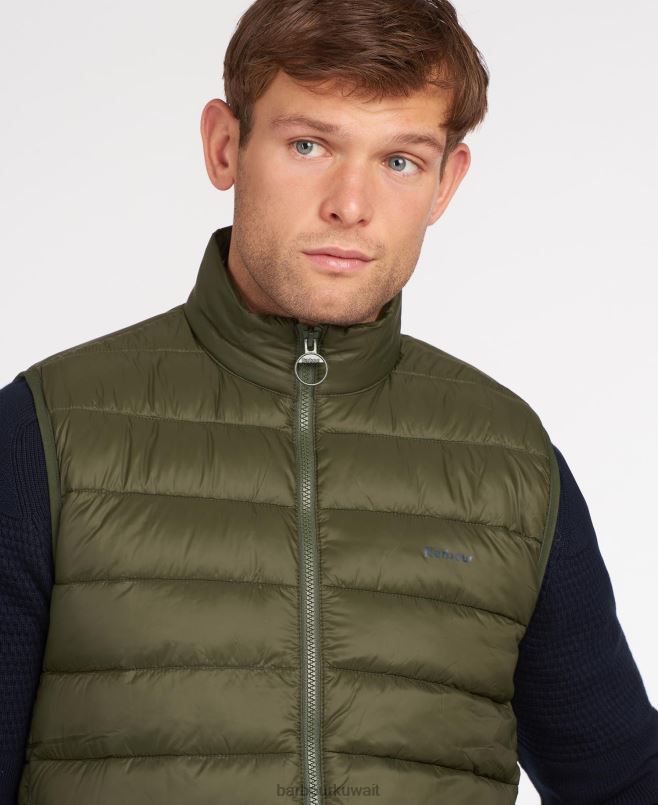 Barbour رجال بريتبي جيليه H2VVL231 ملابس زيتون