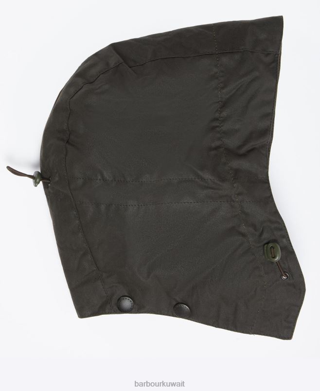 Barbour رجال غطاء عاصفة الشمع H2VVL2320 مُكَمِّلات أسود