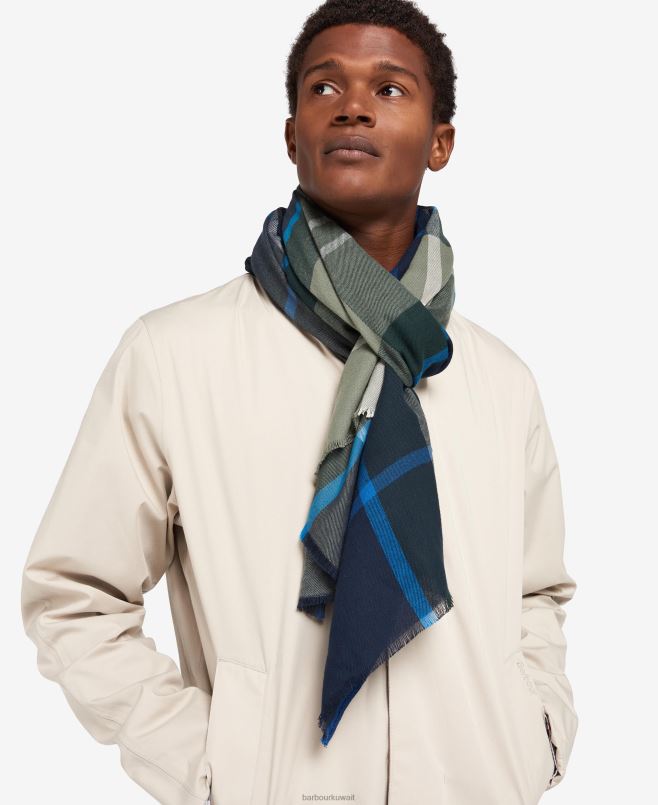 Barbour رجال وشاح والشو H2VVL2348 مُكَمِّلات الترتان الكلاسيكي