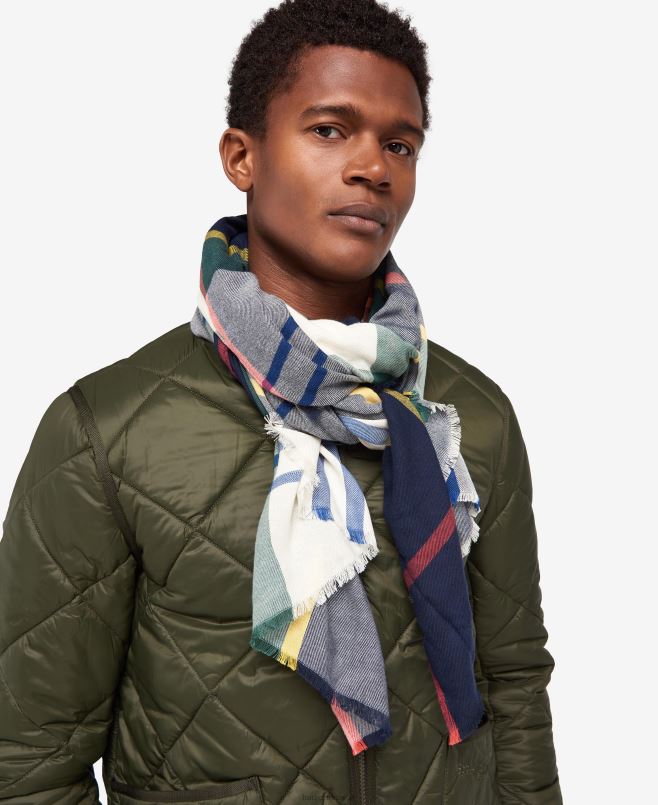 Barbour رجال وشاح والشو H2VVL2353 مُكَمِّلات الترتان الكلاسيكي