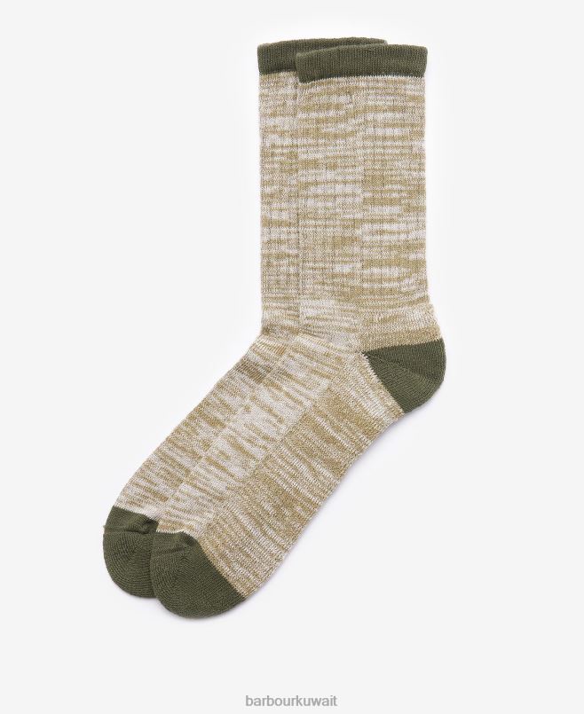 Barbour رجال جوارب كندال H2VVL2362 مُكَمِّلات أخضر