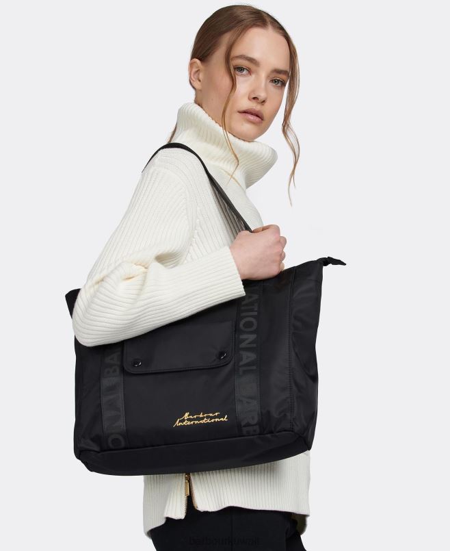 Barbour نحيف حقيبة حمل أبيكس H2VVL2401 مُكَمِّلات أسود