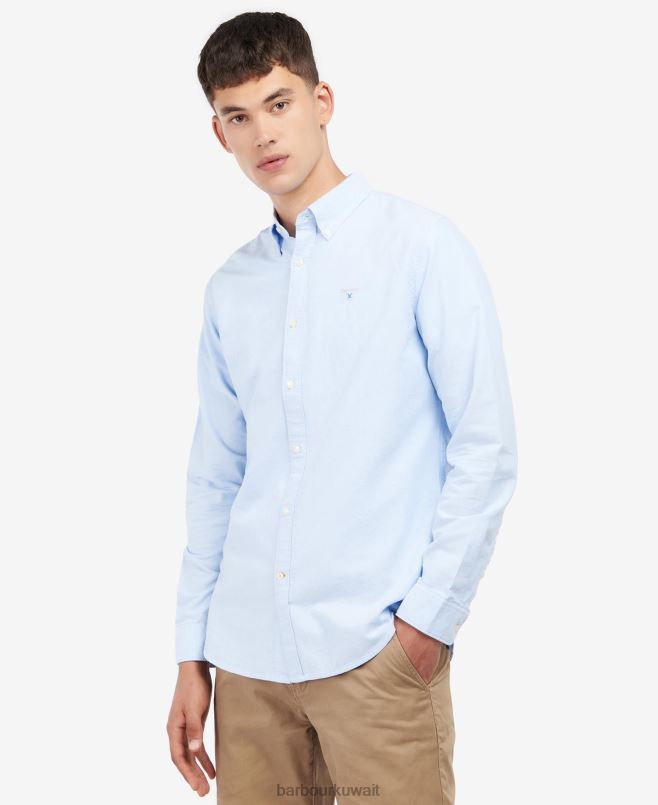 Barbour رجال قميص أكسفورد مفصل H2VVL290 ملابس الوردي الكلاسيكي