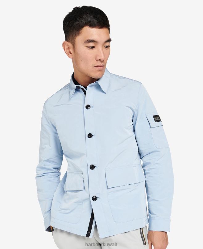 Barbour رجال تجاوز الدائرة H2VVL304 ملابس شامبراي أزرق