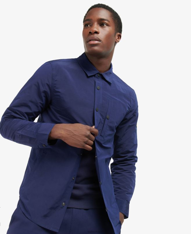 Barbour رجال ربط القميص H2VVL353 ملابس شَبُّورَة