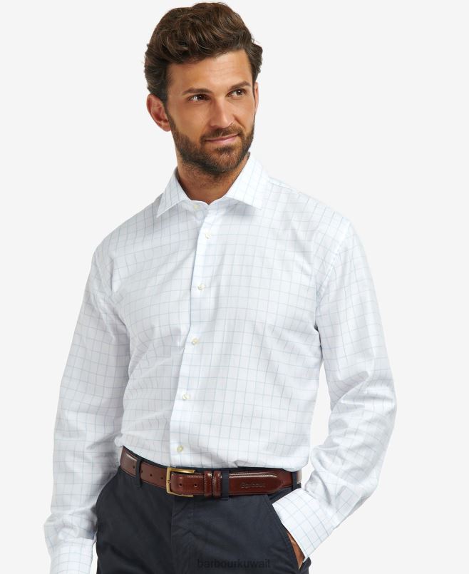 Barbour رجال قميص هانستيد البلد النشط H2VVL393 ملابس سماء