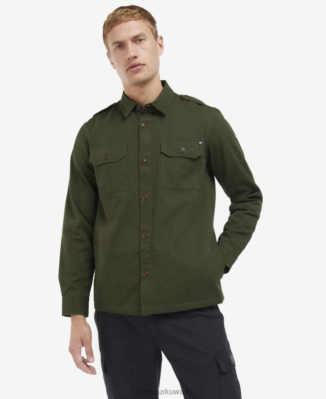 Barbour رجال آبي التجاوز H2VVL470 ملابس عشب
