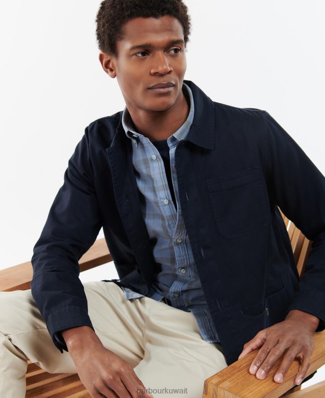 Barbour رجال ديني التجاوز H2VVL490 ملابس حجر