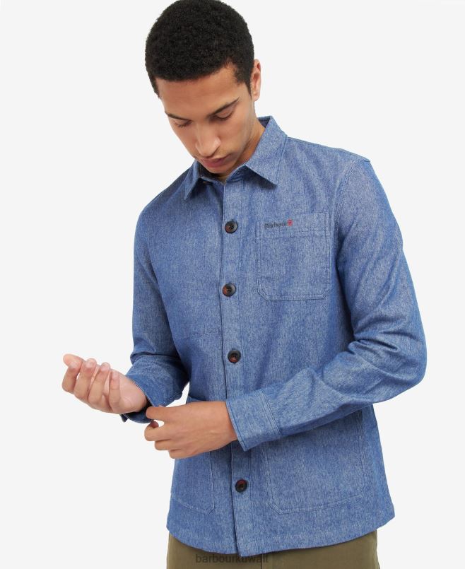 Barbour رجال ريفا الجاكار H2VVL508 ملابس خندق