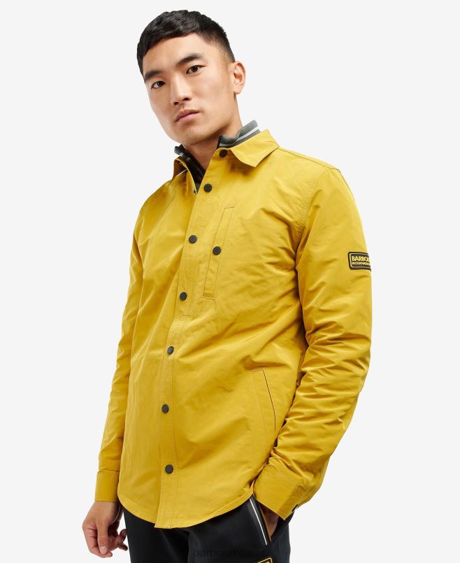 Barbour رجال ربط القميص H2VVL535 ملابس حبر