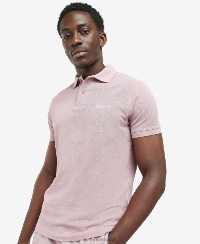 Barbour رجال قميص بولو أساسي H2VVL686 ملابس الشوك الأسود