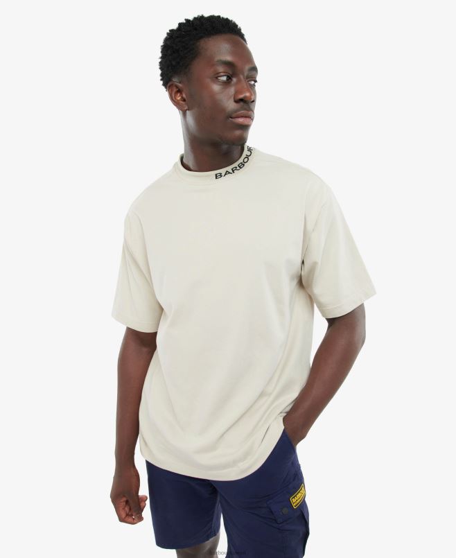 Barbour رجال تي شيرت كبير الحجم سميث H2VVL848 ملابس بالوما