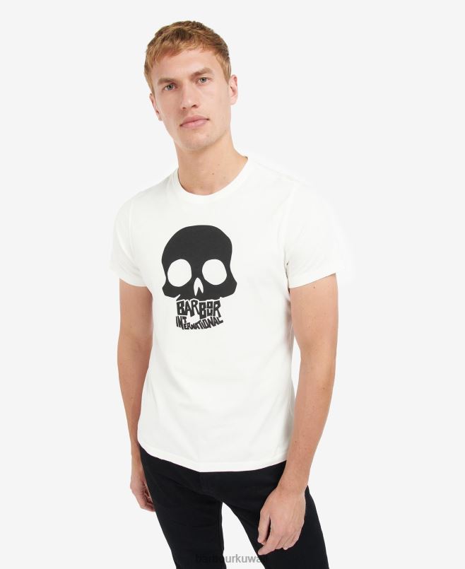 Barbour رجال تي شيرت فانتاج بطبعة جرافيك H2VVL868 ملابس سباق الخضراء