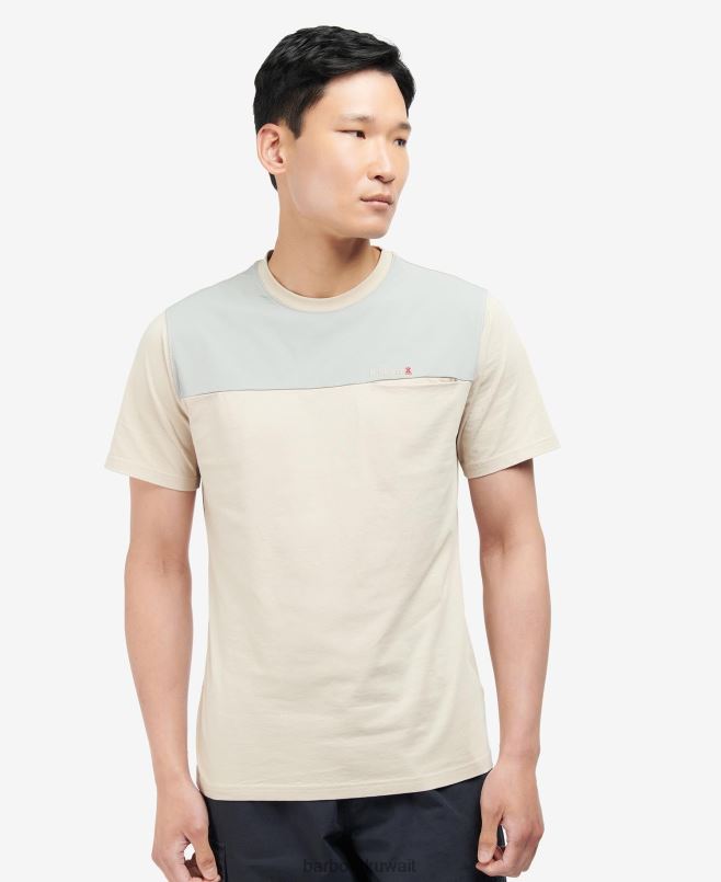 Barbour رجال تي شيرت لوحة وودهام H2VVL922 ملابس بالوما